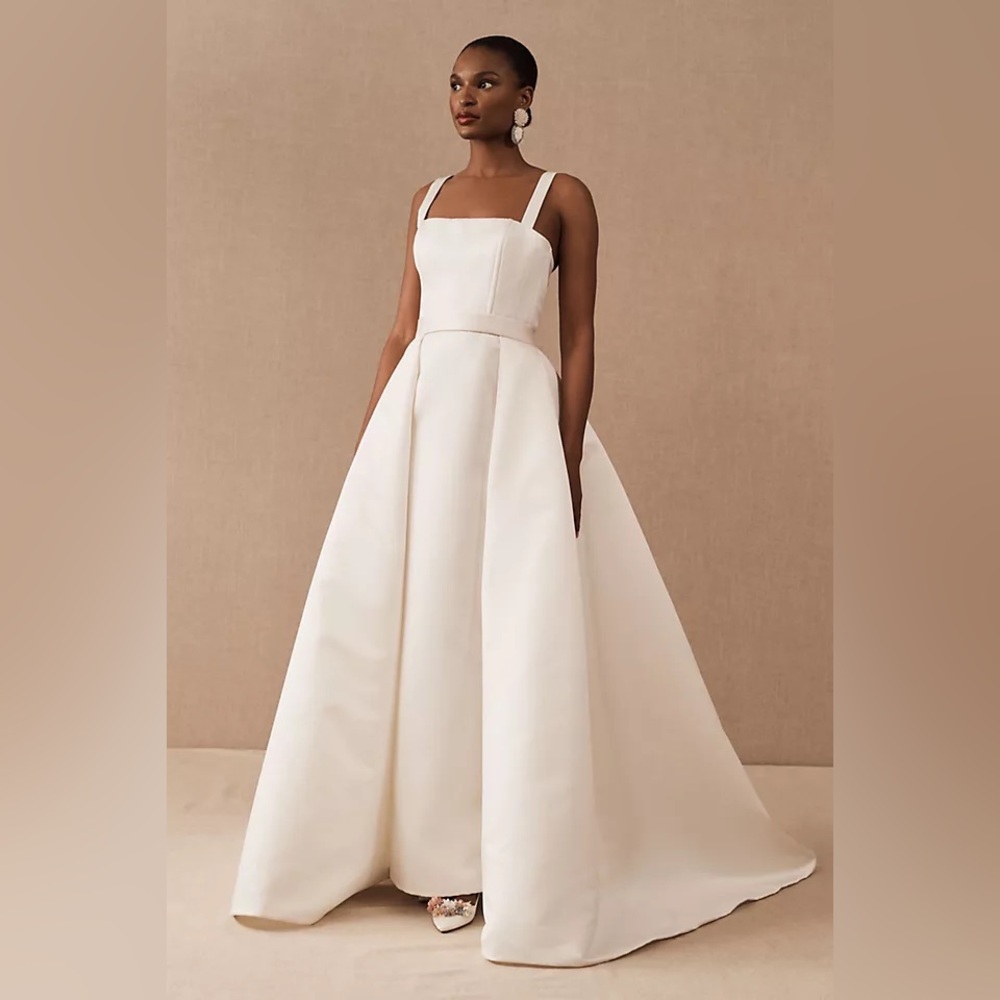 THE OLYMPIA GOWN BHLN 
BHLDN X AMSALE OLYMPIA GOWN